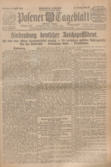 Posener Tageblatt (Posener Warte). Jg.64, Nr. 97 (28 April 1925) + dod.