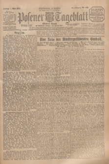 Posener Tageblatt (Posener Warte). Jg.64, Nr. 100 (1 Mai 1925) + dod.