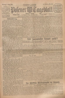 Posener Tageblatt (Posener Warte). Jg.64, Nr. 102 (3 Mai 1925) + dod.