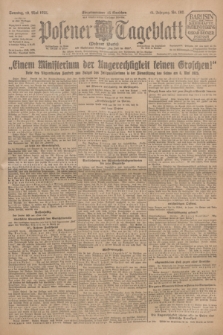 Posener Tageblatt (Posener Warte). Jg.64, Nr. 108 (10 Mai 1925) + dod.