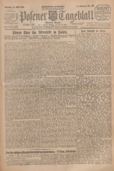 Posener Tageblatt (Posener Warte). Jg.64, Nr. 109 (12 Mai 1925) + dod.