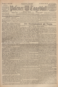 Posener Tageblatt (Posener Warte). Jg.64, Nr. 115 (19 Mai 1925) + dod.