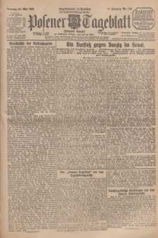 Posener Tageblatt (Posener Warte). Jg.64, Nr. 119 (24 Mai 1925) + dod.
