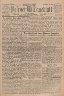Posener Tageblatt (Posener Warte). Jg.64, Nr. 122 (28 Mai 1925) + dod.
