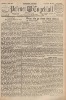 Posener Tageblatt (Posener Warte). Jg.64, Nr. 125 (31 Mai 1925) + dod.