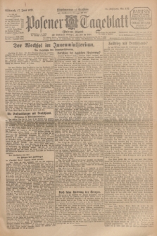 Posener Tageblatt (Posener Warte). Jg.64, Nr. 137 (17 Juni 1925) + dod.