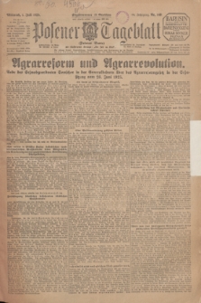 Posener Tageblatt (Posener Warte). Jg.64, Nr. 148 (1 Juli 1925) + dod.