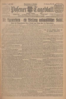 Posener Tageblatt (Posener Warte). Jg.64, Nr. 153 (7 Juli 1925) + dod.