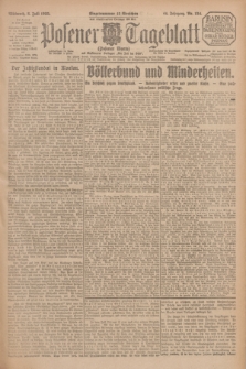 Posener Tageblatt (Posener Warte). Jg.64, Nr. 154 (8 Juli 1925) + dod.