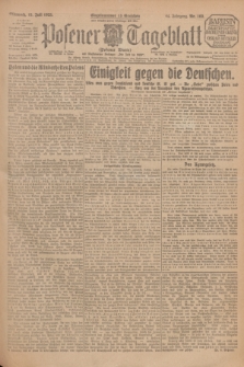 Posener Tageblatt (Posener Warte). Jg.64, Nr. 160 (15 Juli 1925) + dod.