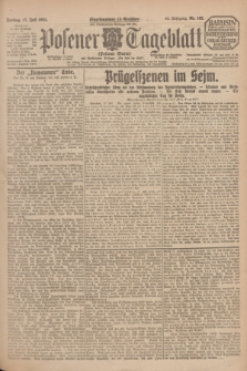 Posener Tageblatt (Posener Warte). Jg.64, Nr. 162 (17 Juli 1925) + dod.