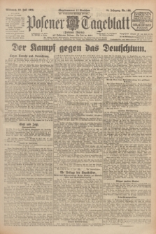 Posener Tageblatt (Posener Warte). Jg.64, Nr. 166 (22 Juli 1925) + dod.