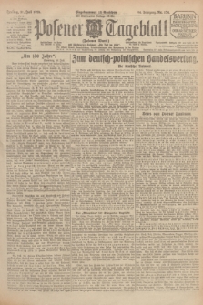 Posener Tageblatt (Posener Warte). Jg.64, Nr. 174 (31 Juli 1925) + dod.
