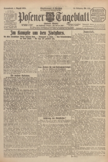 Posener Tageblatt (Posener Warte). Jg.64, Nr. 175 (1 August 1925) + dod.