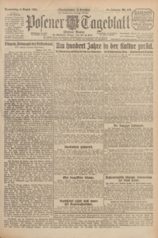 Posener Tageblatt (Posener Warte). Jg.64, Nr. 179 (6 August 1925) + dod.