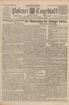 Posener Tageblatt (Posener Warte). Jg.64, Nr. 193 (23 August 1925) + dod.