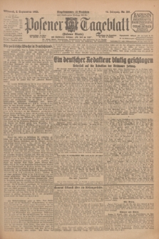 Posener Tageblatt (Posener Warte). Jg.64, Nr. 201 (2 September 1925) + dod.