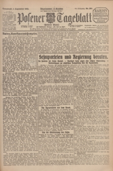 Posener Tageblatt (Posener Warte). Jg.64, Nr. 204 (5 September 1925) + dod.