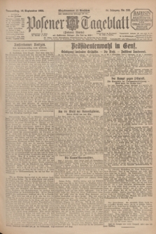 Posener Tageblatt (Posener Warte). Jg.64, Nr. 208 (10 September 1925) + dod.