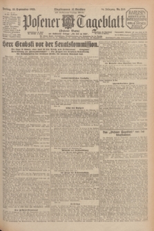 Posener Tageblatt (Posener Warte). Jg.64, Nr. 215 (18 September 1925) + dod.