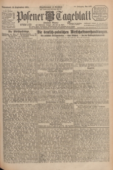Posener Tageblatt (Posener Warte). Jg.64, Nr. 216 (19 September 1925) + dod.