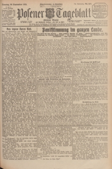 Posener Tageblatt (Posener Warte). Jg.64, Nr. 217 (20 September 1925) + dod.