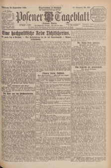 Posener Tageblatt (Posener Warte). Jg.64, Nr. 225 (30 September 1925) + dod.