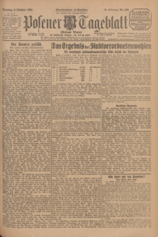 Posener Tageblatt (Posener Warte). Jg.64, Nr. 230 (6 Oktober 1925) + dod.