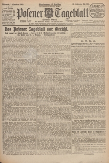 Posener Tageblatt (Posener Warte). Jg.64, Nr. 231 (7 Oktober 1925) + dod.