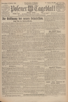 Posener Tageblatt (Posener Warte). Jg.64, Nr. 232 (8 Oktober 1925) + dod.