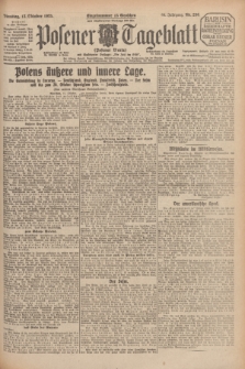 Posener Tageblatt (Posener Warte). Jg.64, Nr. 236 (13 Oktober 1925) + dod.