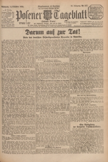 Posener Tageblatt (Posener Warte). Jg.64, Nr. 237 (14 Oktober 1925) + dod.