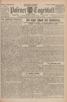 Posener Tageblatt (Posener Warte). Jg.64, Nr. 239 (16 Oktober 1925) + dod.