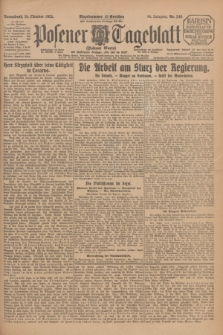 Posener Tageblatt (Posener Warte). Jg.64, Nr. 246 (24 Oktober 1925) + dod.