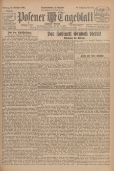 Posener Tageblatt (Posener Warte). Jg.64, Nr. 247 (25 Oktober 1925) + dod.