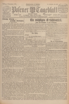 Posener Tageblatt (Posener Warte). Jg.64, Nr. 257 (6 November 1925) + dod.