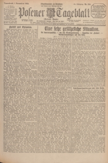 Posener Tageblatt (Posener Warte). Jg.64, Nr. 258 (7 November 1925) + dod.