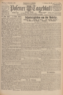 Posener Tageblatt (Posener Warte). Jg.64, Nr. 260 (10 November 1925) + dod.