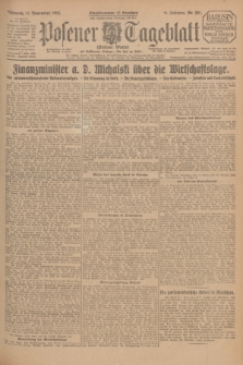 Posener Tageblatt (Posener Warte). Jg.64, Nr. 261 (11 November 1925) + dod.