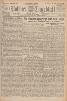 Posener Tageblatt (Posener Warte). Jg.64, Nr. 262 (12 November 1925) + dod.
