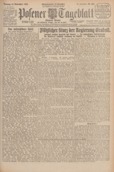 Posener Tageblatt (Posener Warte). Jg.64, Nr. 265 (15 November 1925) + dod.