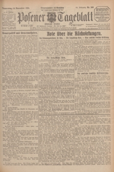 Posener Tageblatt (Posener Warte). Jg.64, Nr. 268 (19 November 1925) + dod.