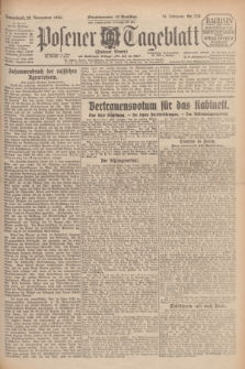 Posener Tageblatt (Posener Warte). Jg.64, Nr. 276 (28 November 1925) + dod.