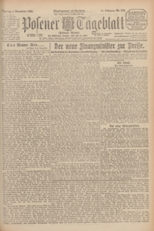 Posener Tageblatt (Posener Warte). Jg.64, Nr. 278 (1 Dezember 1925) + dod.