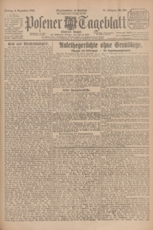 Posener Tageblatt (Posener Warte). Jg.64, Nr. 281 (4 Dezember 1925) + dod.
