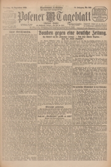 Posener Tageblatt (Posener Warte). Jg.64, Nr. 295 (22 Dezember 1925) + dod.