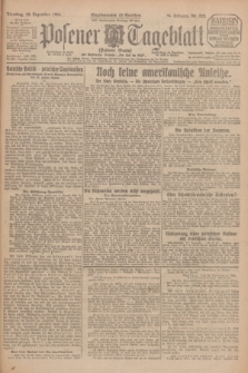 Posener Tageblatt (Posener Warte). Jg.64, Nr. 299 (29 Dezember 1925) + dod.