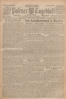 Posener Tageblatt (Posener Warte). Jg.65, Nr. 5 (8 Januar 1926) + dod.