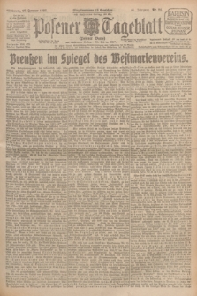 Posener Tageblatt (Posener Warte). Jg.65, Nr. 21 (27 Januar 1926) + dod.