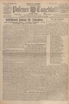 Posener Tageblatt (Posener Warte). Jg.65, Nr. 23 (29 Januar 1926) + dod.